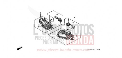 CLIGNOTANT ST1100L de 1990